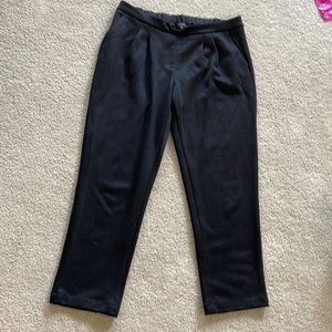 Shinesdar? Black Jaquard trousers